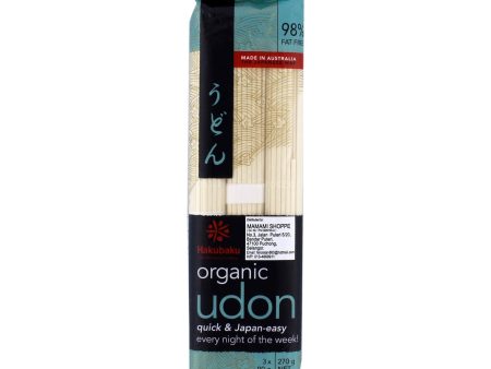 Hakubaku Organic Udon 270g For Discount