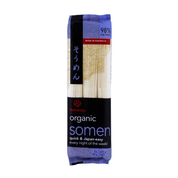 Hakubaku Organic Somen Noodle 270g Online Sale