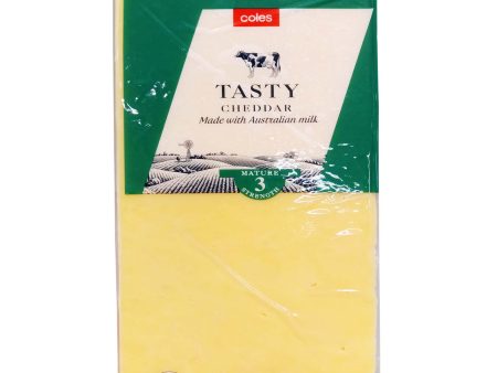 Coles Dairy Cheese Tasty 1kg Online