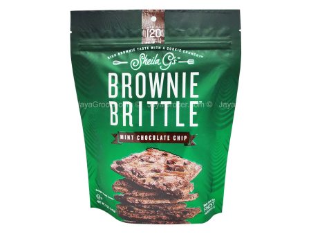 Sheila G’s Brownie Brittle Mint Chocolate Chip 142g Discount