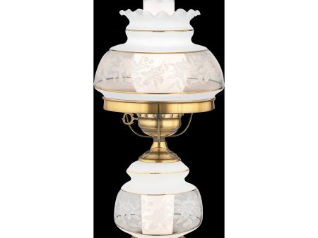 Satin Lace Table Lamp on Sale