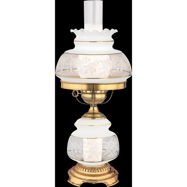 Satin Lace Table Lamp on Sale