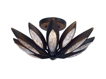 Lotus Semi Flush Mount Online now