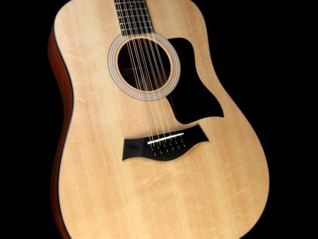 Used Taylor 150e Dreadnought 12 String Acoustic Guitar Natural For Cheap