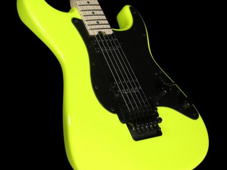 Charvel Pro Mod Series So Cal 2H FR Electric Guitar Neon Yellow Cheap