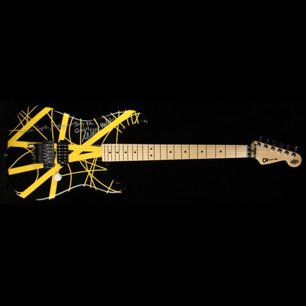 Charvel EVH Art Series Grand Rapids MI Black & Yellow 2004 Used Cheap