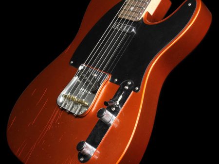 Used Fender Custom Shop Closet Classic Telecaster Pro Electric Guitar Aged Tangerine Candy Fashion