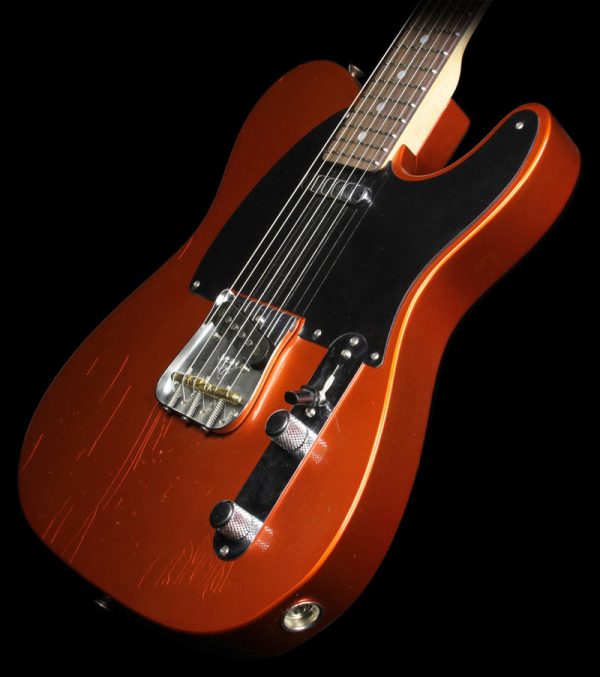 Used Fender Custom Shop Closet Classic Telecaster Pro Electric Guitar Aged Tangerine Candy Fashion