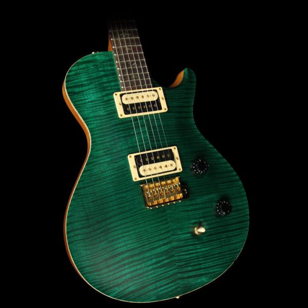 Used 2007 Paul Reed Smith Singlecut Trem Artist Package Electric Guitar Emerald Green Satin Online Sale