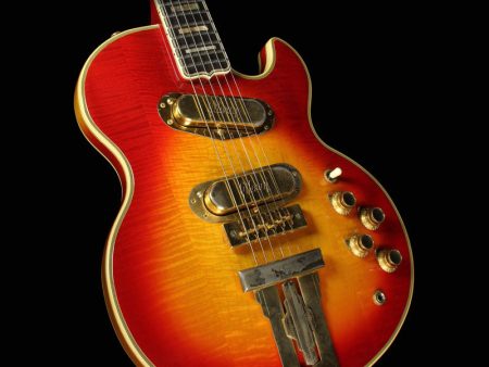 Used 1973 Gibson L5-S Electric Guitar Cherry Sunburst Sale