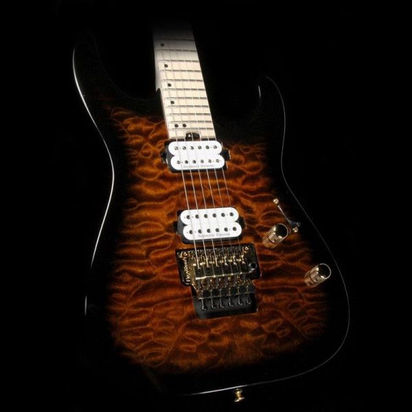 Charvel Pro Mod Dinky DK24 HH FR M QM Root Beer Burst Discount