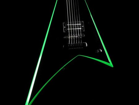 Jackson Kevin Bond Signature Rhoads Black and Green 2008 For Cheap