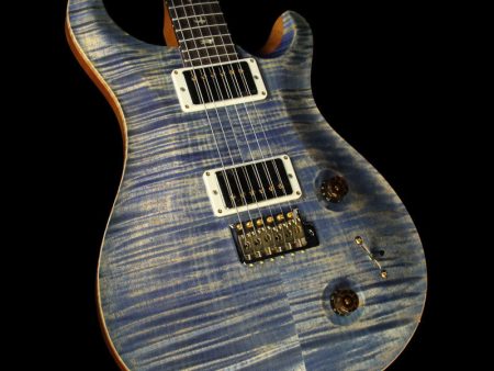 Used Paul Reed Smith PRS Custom 22 10 Top Electric Guitar Faded Blue Jean on Sale