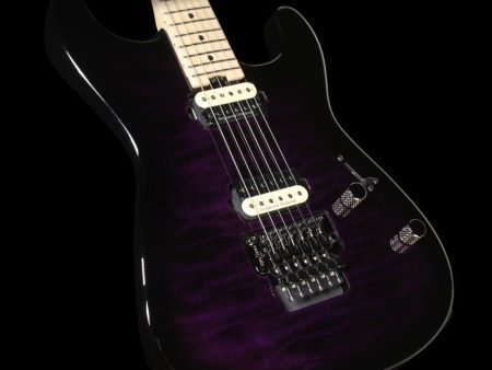 Charvel Pro Mod Series San Dimas 2H FR Trans Purple Burst Sale