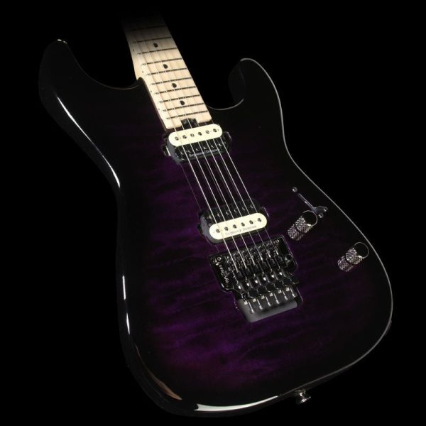 Charvel Pro Mod Series San Dimas 2H FR Trans Purple Burst Sale