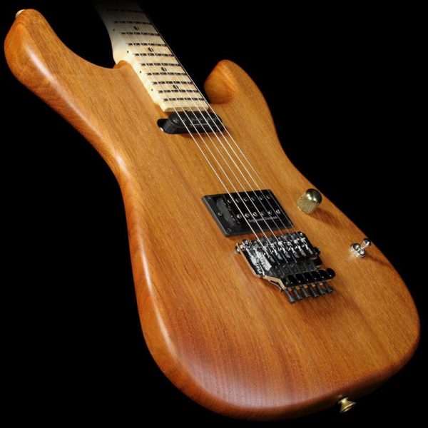 Charvel Custom Shop Music Zoo Exclusive San Dimas Koa Natural Series Electric Guitar Natural Oil Online Sale