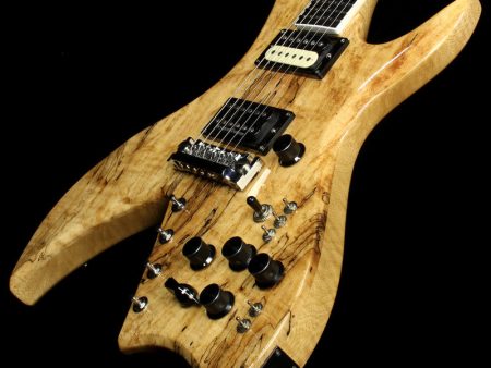 Used B.C. Rich USA One-Off Korina Bich Spalted Top 10-String Electric Guitar Sale