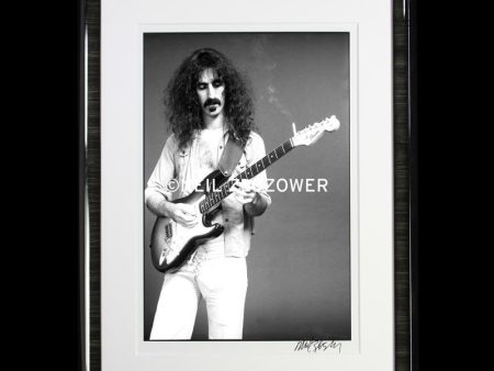 Frank Zappa Custom Framed Photo By Neil Zlozower 20 x 24 1978 Cheap