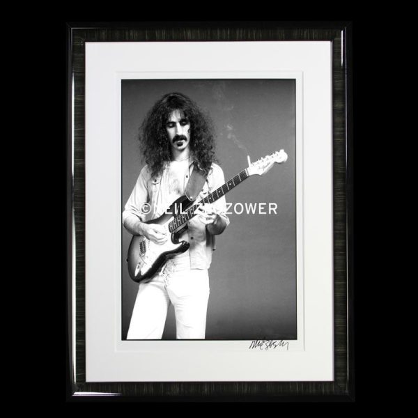 Frank Zappa Custom Framed Photo By Neil Zlozower 20 x 24 1978 Cheap