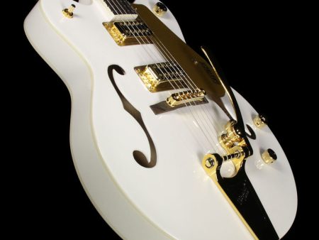 Gretsch G5422TDCG Electromatic Double Cutaway Electric Guitar Snow Crest White Online Sale