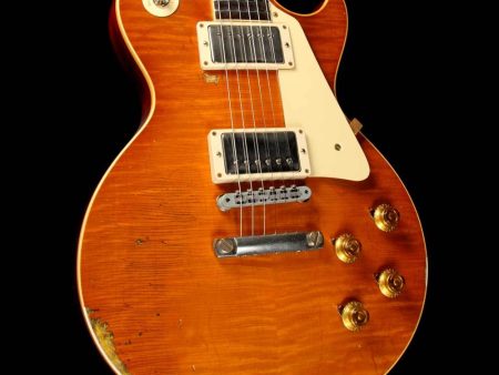 Gibson Custom Shop 1959 Les Paul Standard Brazilian Rosewood Fretboard Roasted Page 63 Burst on Sale