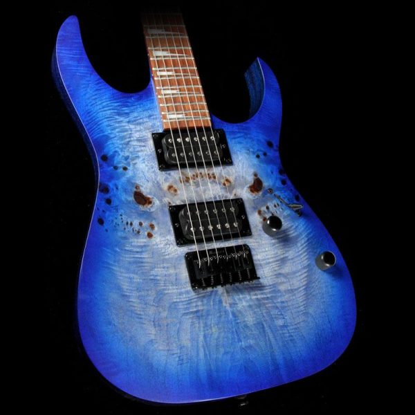 Ibanez RGRT621DPB RG Standard Electric Guitar Blue Lagoon Burst Flat Online