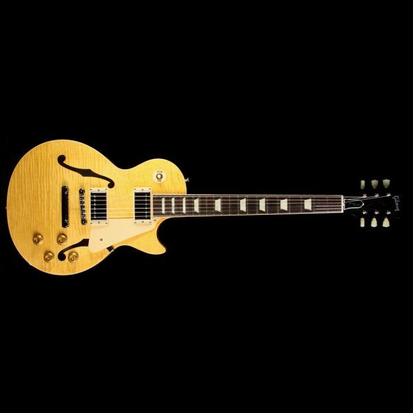 Used Gibson ES-Les Paul Electric Guitar Trans Amber Hot on Sale