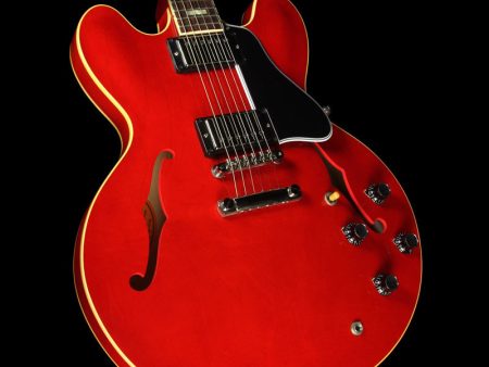 Used 2013 Gibson Nashville 1963 ES-335 Block Reissue Electric Guitar Faded Cherry on Sale