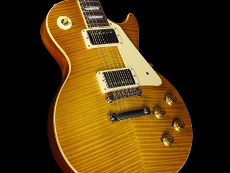 Gibson Custom Shop Aged Rick Nielson 1959 Les Paul Reissue Electric Guitar Aged Nielson Burst For Sale