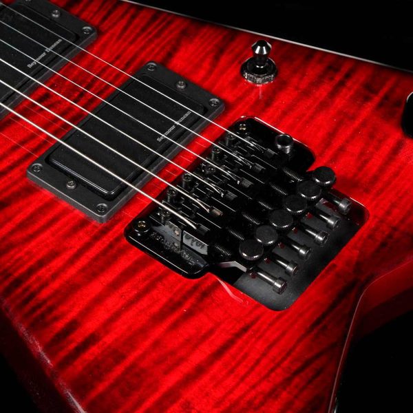 Used Jackson USA Signature Corey Beaulieu King V KV6 Electric Guitar Transparent Red Burst Online