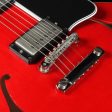 Used Gibson Custom Shop  63 ES-335 Block Lightly Aged Electric Guitar Faded Cherry Online Hot Sale