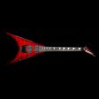 Used Jackson USA Signature Corey Beaulieu King V KV6 Electric Guitar Transparent Red Burst Online