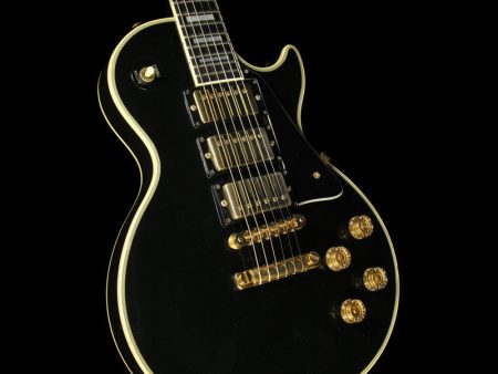 Used 1989 Gibson Les Paul Custom Electric Guitar Ebony Cheap