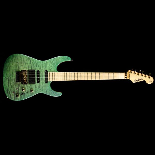 Used Jackson USA PC1 Phil Collen Signature Electric Guitar Chameleon Online now