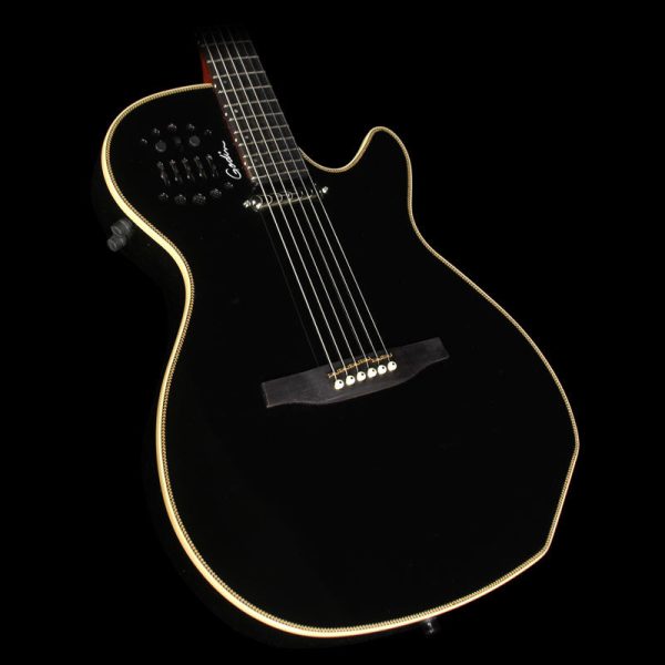 Used Godin Multiac Spectrum Electric Guitar Black Discount