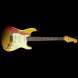 Used 2014 Fender Custom Shop Masterbuilt Jason Smith  60 Heavy Relic Stratocaster Electric Guitar Frost Gold on Pink Paisley For Discount