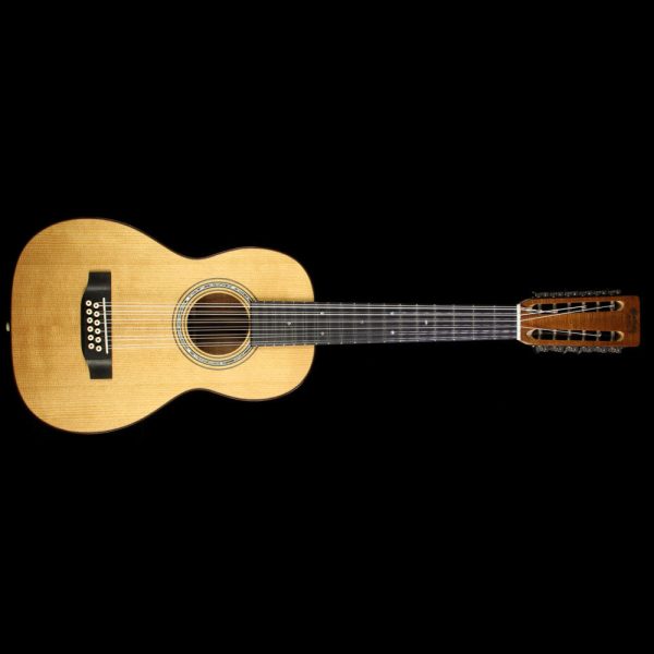 Martin Custom Shop 5 Terz 12-String Figured Koa Acoustic Guitar Natural Discount