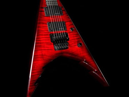 Used Jackson USA Signature Corey Beaulieu King V KV6 Electric Guitar Transparent Red Burst Online