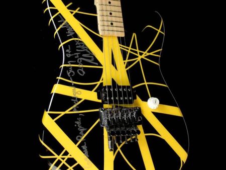 Charvel EVH Art Series Grand Rapids MI Black & Yellow 2004 Used Cheap