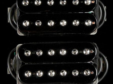 Bare Knuckle Warpig Humbucker Pickup Set (Black Open-Coil) on Sale