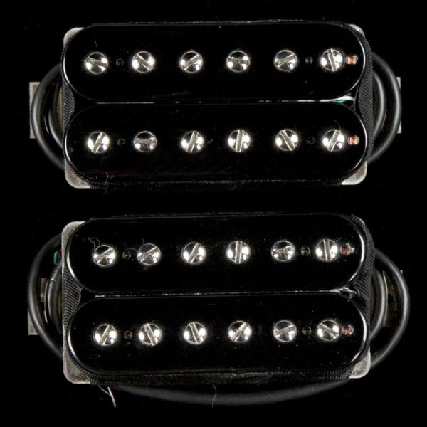 Bare Knuckle Warpig Humbucker Pickup Set (Black Open-Coil) on Sale