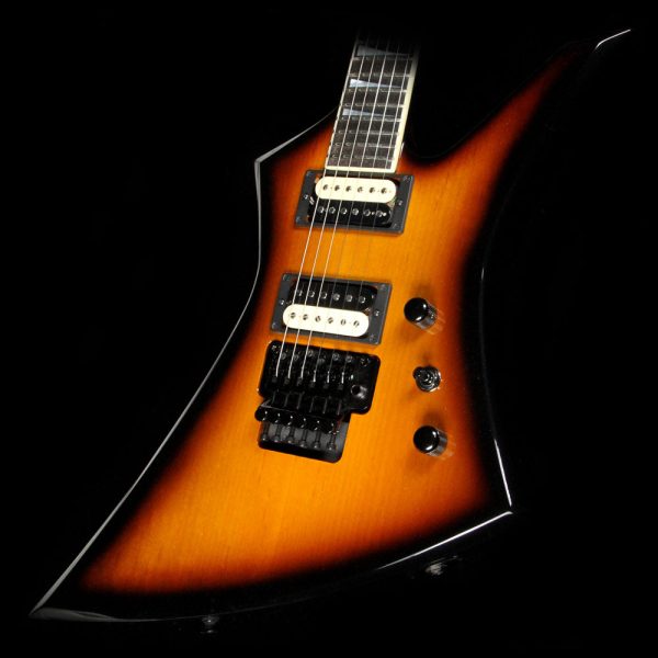 Used Jackson Custom Shop KE2 Kelly Electric Guitar Tobacco Burst Cheap