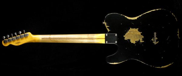 Fender Custom Shop Time Machine 1952 Telecaster Relic Electric Guitar Black Online now