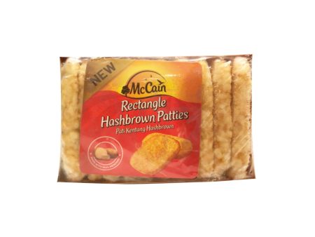 Mccain Rectangle Hashbrown Patties 650g Online