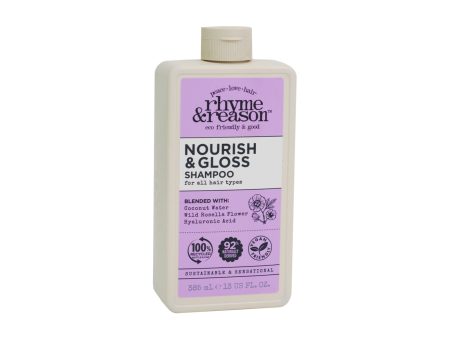 Rhyme & Reason Nourish & Gloss Hair Shampoo 385ml Online Hot Sale