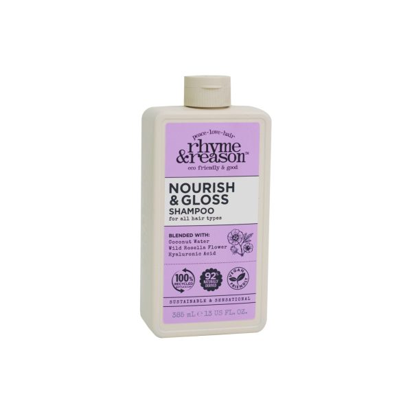 Rhyme & Reason Nourish & Gloss Hair Shampoo 385ml Online Hot Sale