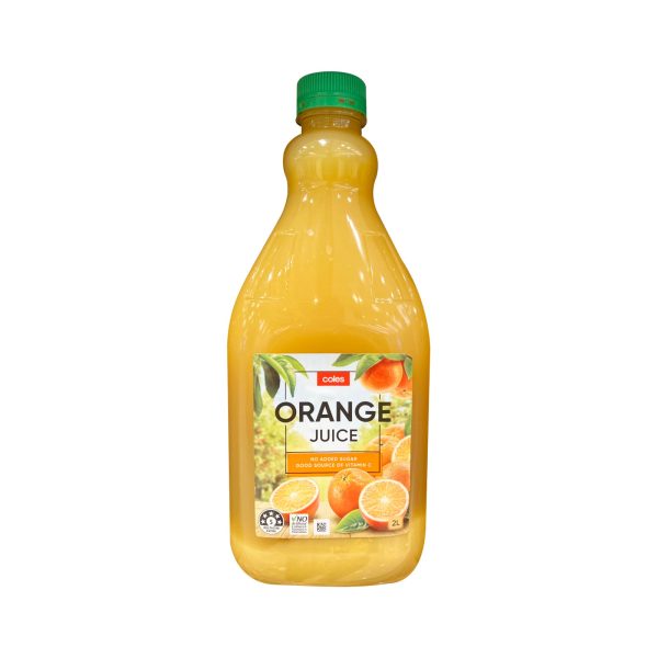 Coles Orange Juice 2L Discount