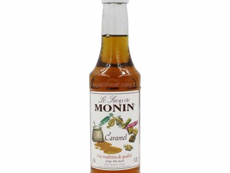 Monin caramel syrup 250ml For Discount