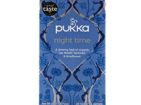 PUKKA NIGHT TIME 20SACHET Fashion