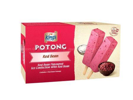 Kings Potong Red Bean Ice Cream 60ml x 6 Discount